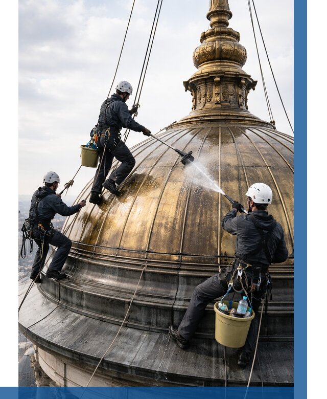 Мойка куполов и шпилей в Лобне от 8261 р. - заказать | ВЫСОТНИК-Лбн