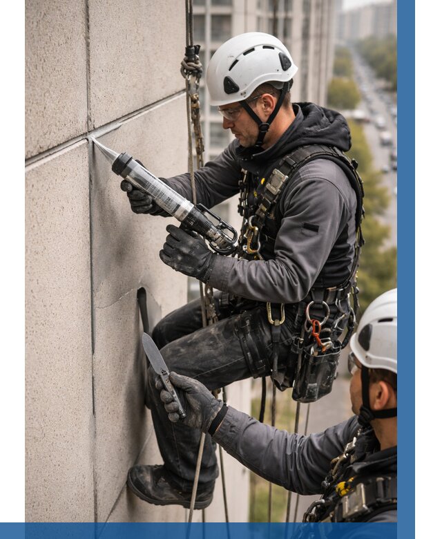 Первичная герметизация швов в Лобне от 620 р. | ВЫСОТНИК-Лбн