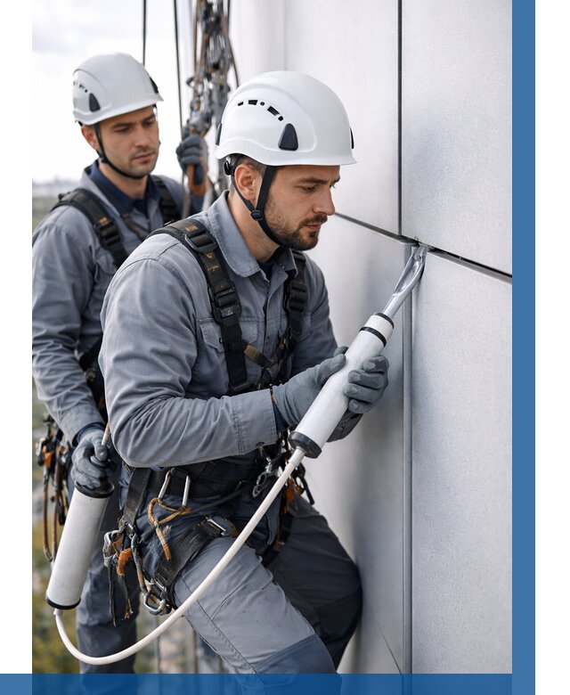 Герметизация швов вилатермом в Лобне от 620 р. | ВЫСОТНИК-Лбн