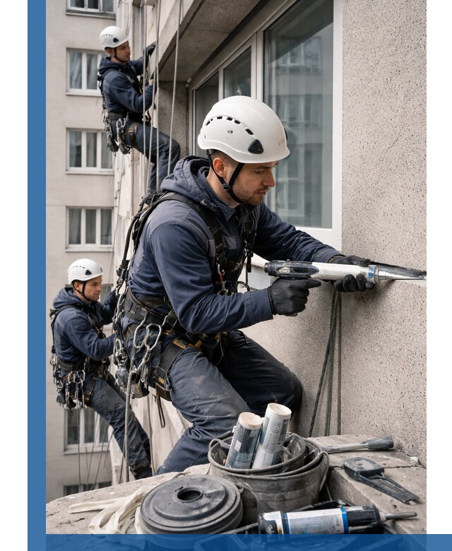 Герметизация швов лоджии в Лобне профессионально и надежно