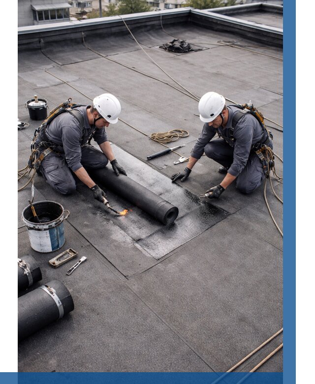 Ремонт мягкой кровли под ключ в Лобне от 723 р. | ВЫСОТНИК-Лбн