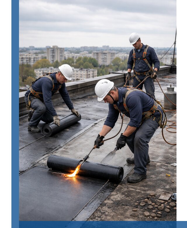 Ремонт наплавляемой кровли в Лобне качественно и надежно