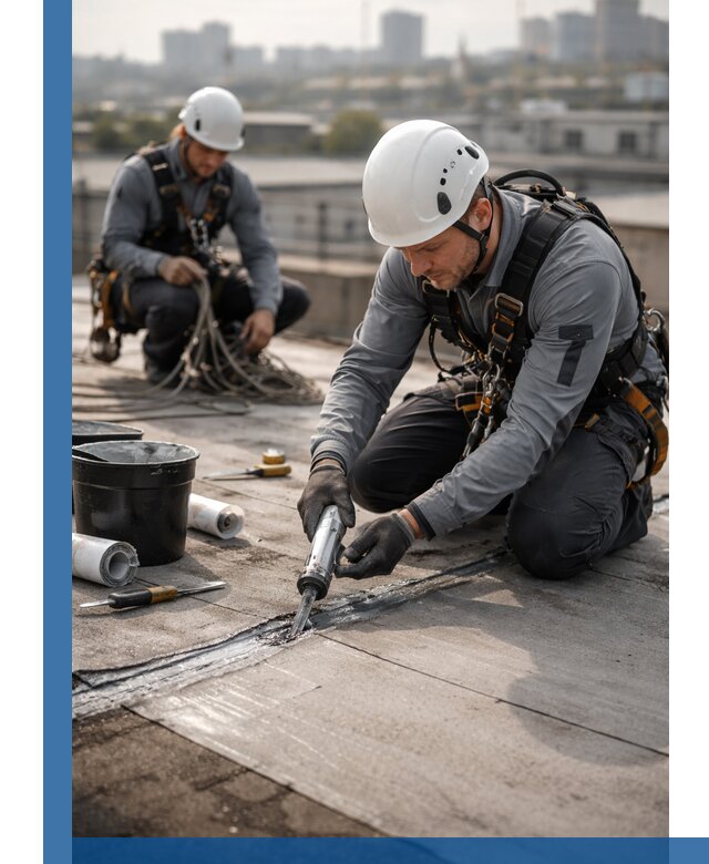 Аварийное и капитальное устранение протечек кровли в Лобне