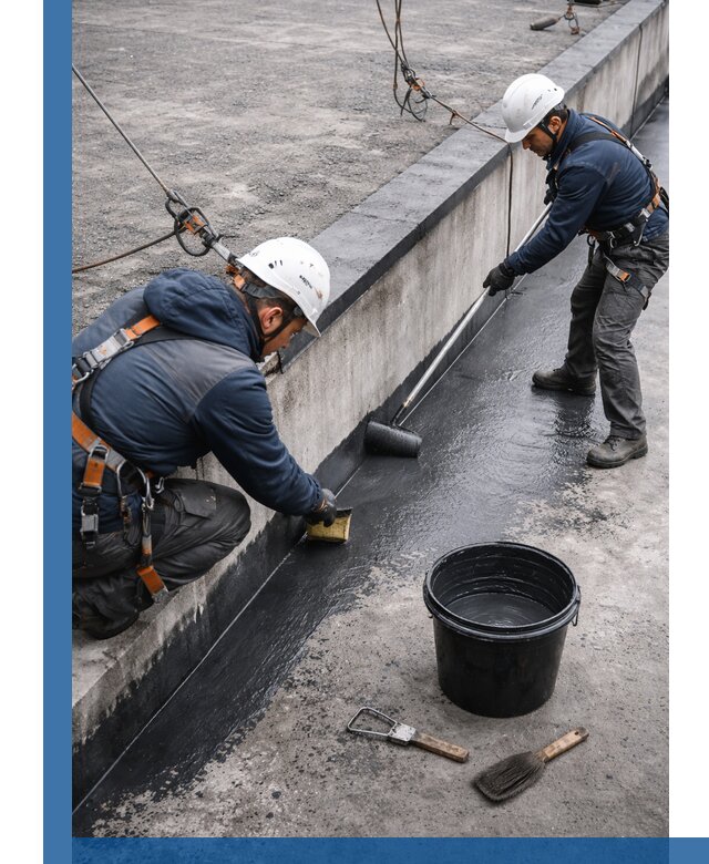 Гидроизоляция кровли жидкой резиной профессионально в Лобне