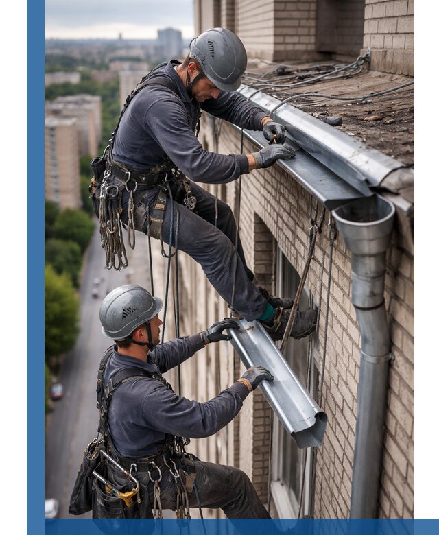 Ремонт водосточных желобов в Лобне, быстро и качественно