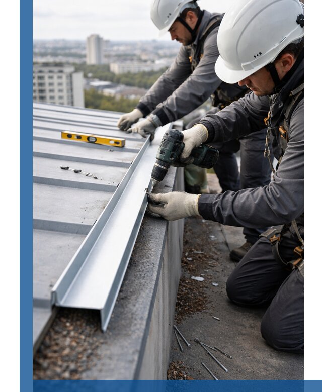 Монтаж капельника на кровле в Лобне с гарантией качества