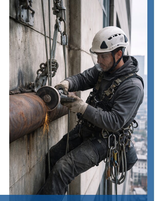 Резка металла на высоте в Лобне по цене от 4647 р. | ВЫСОТНИК-Лбн