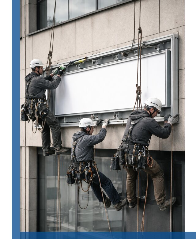 Профессиональный монтаж светового короба под ключ в Лобне