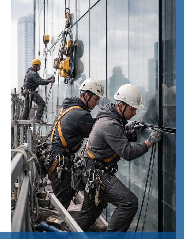 Структурное остекление фасадов в Лобне от 9810 р. | ВЫСОТНИК-Лбн