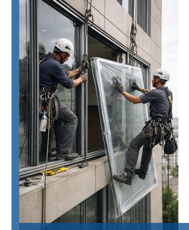 Профессиональная замена стекла в витраже в Лобне с гарантией