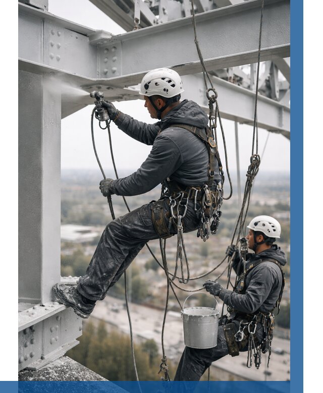 Покраска металлоконструкций на высоте в Лобне 361 р |ВЫСОТНИК-Лбн
