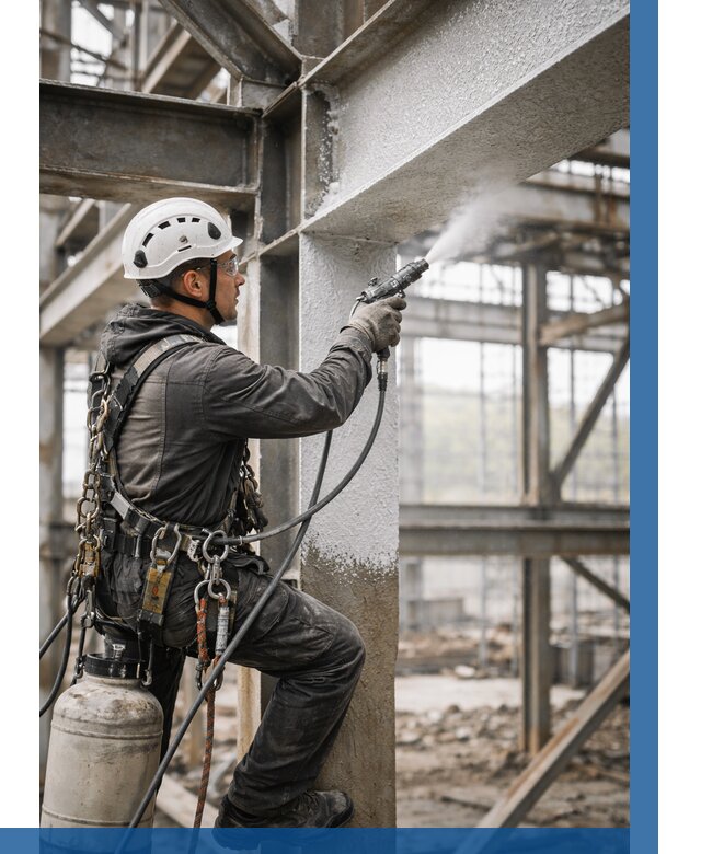 Огнезащита металлоконструкций от 774 р. | ВЫСОТНИК-Лбн в Лобне