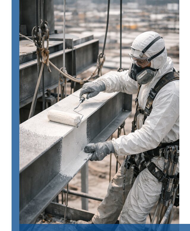 Профессиональная огнезащитная обработка металлоконструкций в Лобне