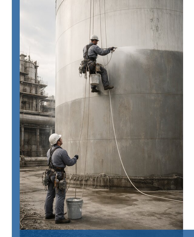 Покраска стальных резервуаров и емкостей в Лобне профессионально