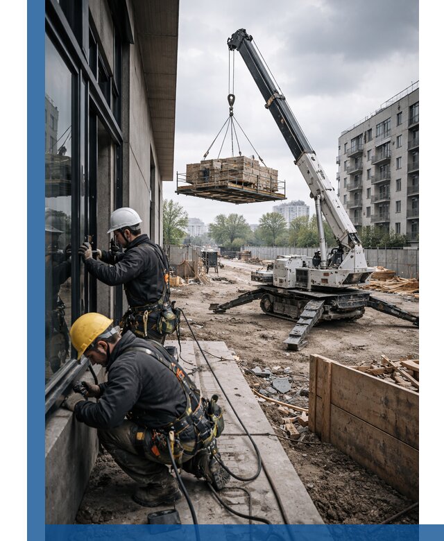 Аренда крана Пионер в Лобне для строительных работ