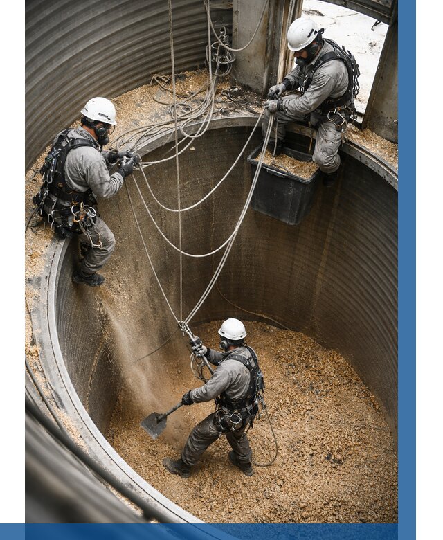 Чистка зерновых бункеров в Лобне от 12391 р. | ВЫСОТНИК-Лбн