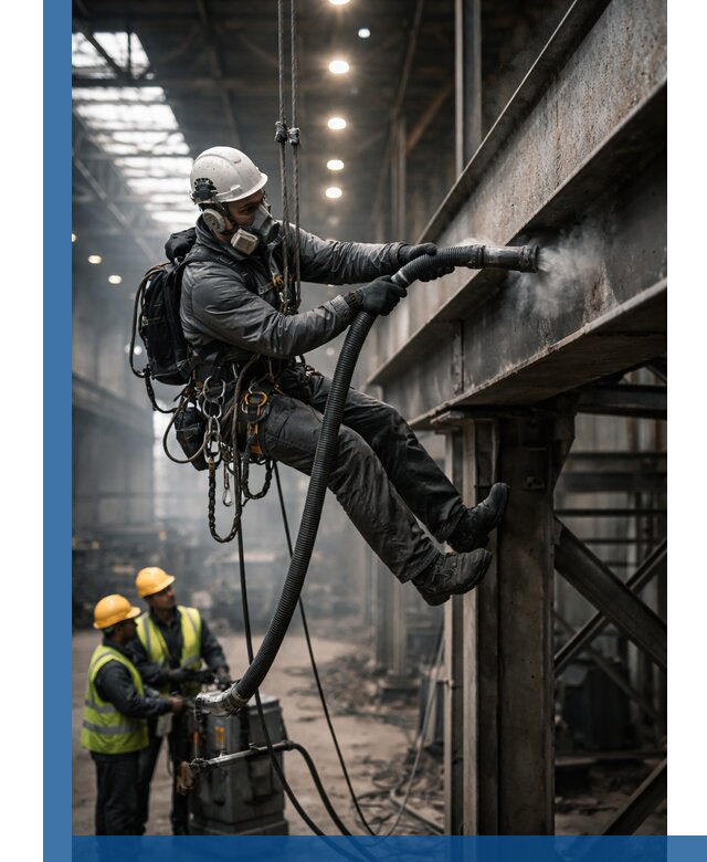 Обеспыливание конструкций в цехах промышленного производства в Лобне