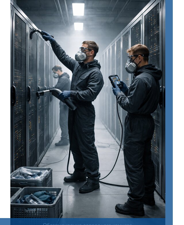 Обеспыливание серверной комнаты в Лобне от 4647 р. | ВЫСОТНИК-Лбн