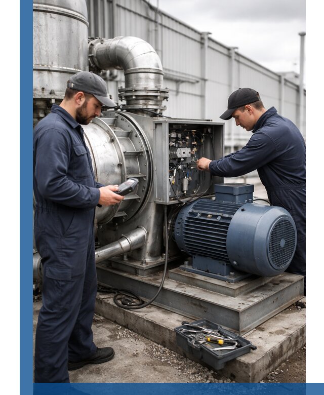 Техническое обслуживание промышленного оборудования в Лобне