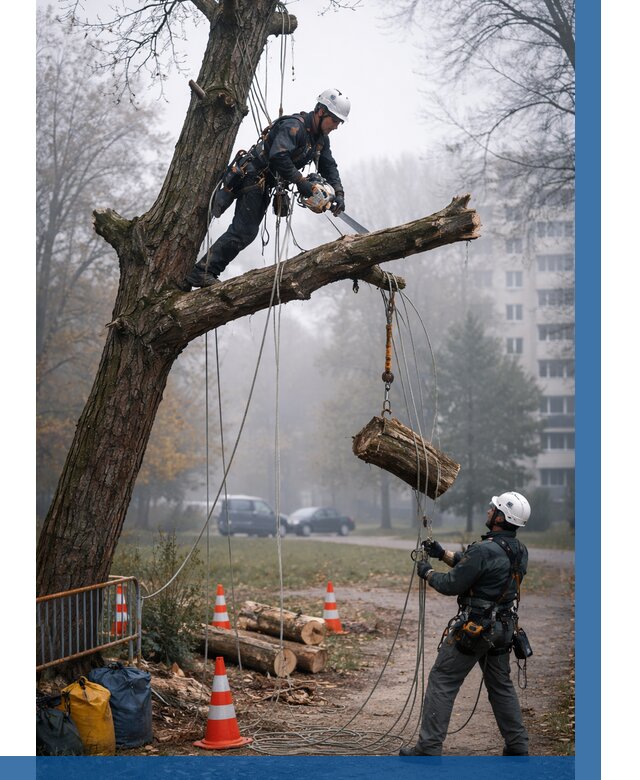 Удаление аварийных деревьев в Лобне от 15489 р. | ВЫСОТНИК-Лбн
